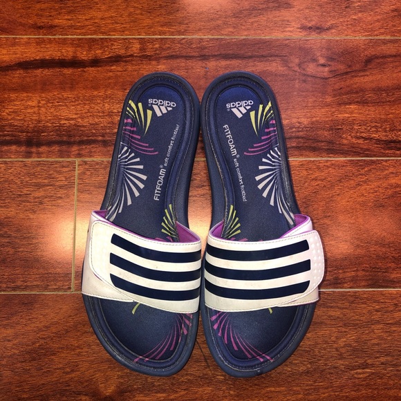 adidas Shoes | Adidas Fitfoam Velcro Strap Sandals | Poshmark